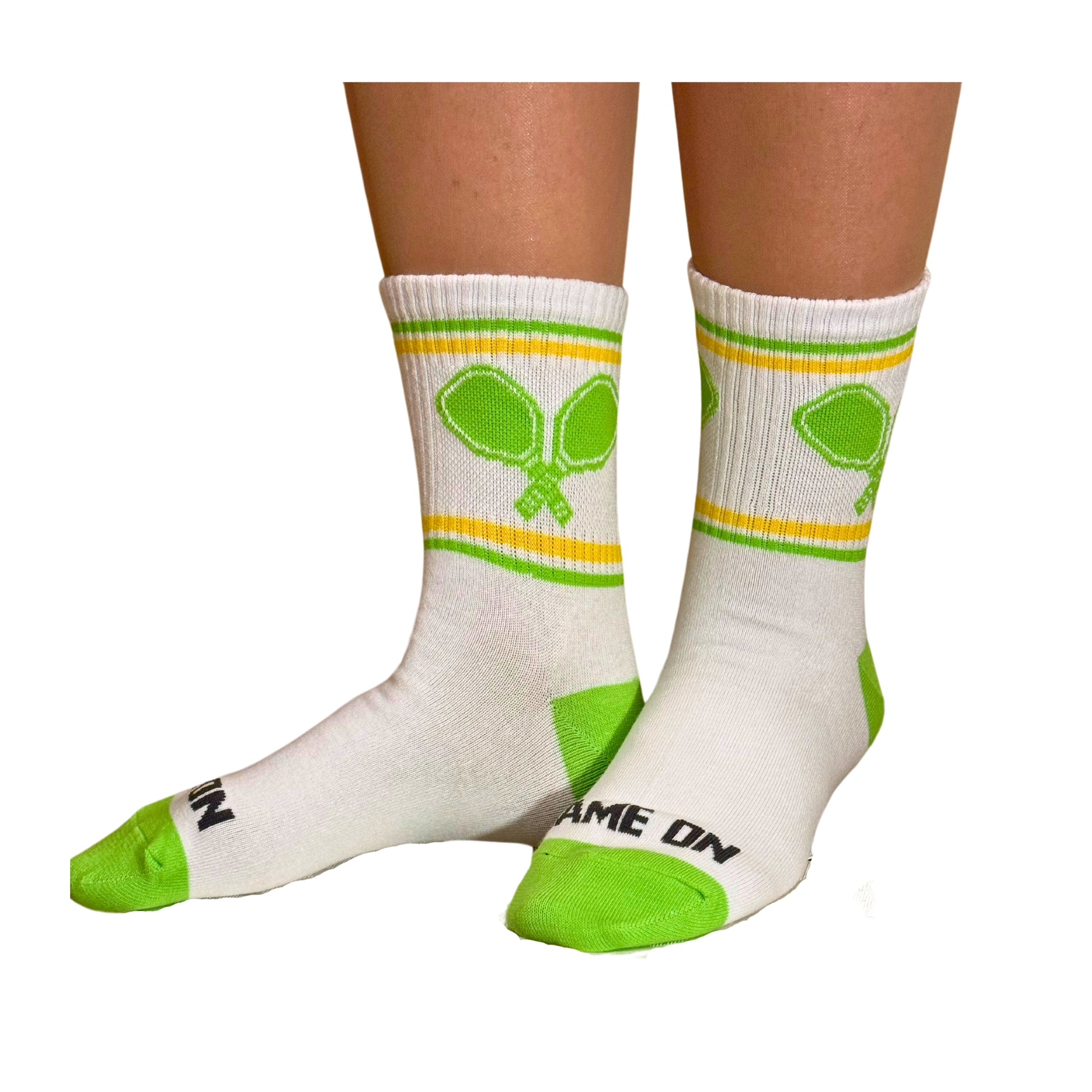 Gioca Footless Socks- Lime – Soccer Locker