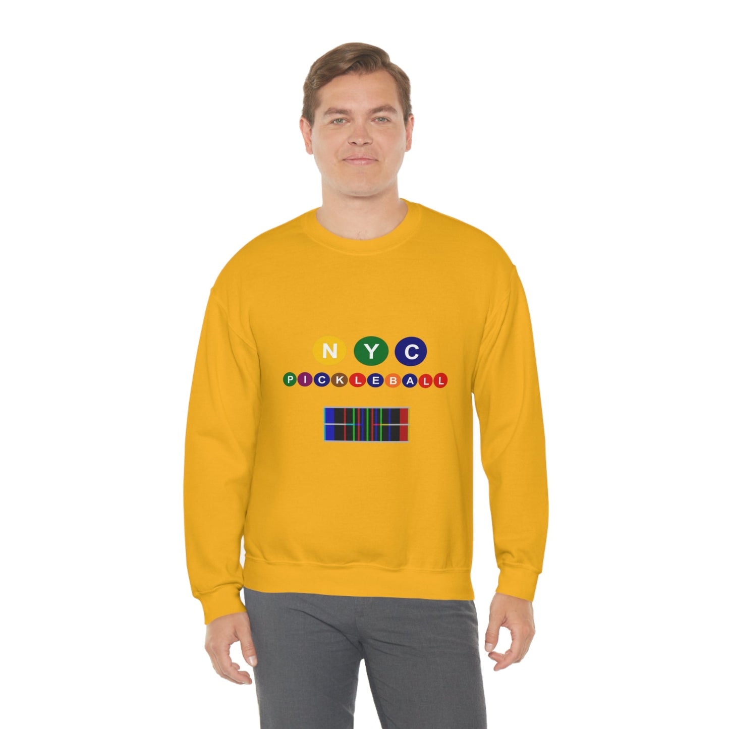 'NYC Pickleball' Unisex Crewneck Sweatshirt