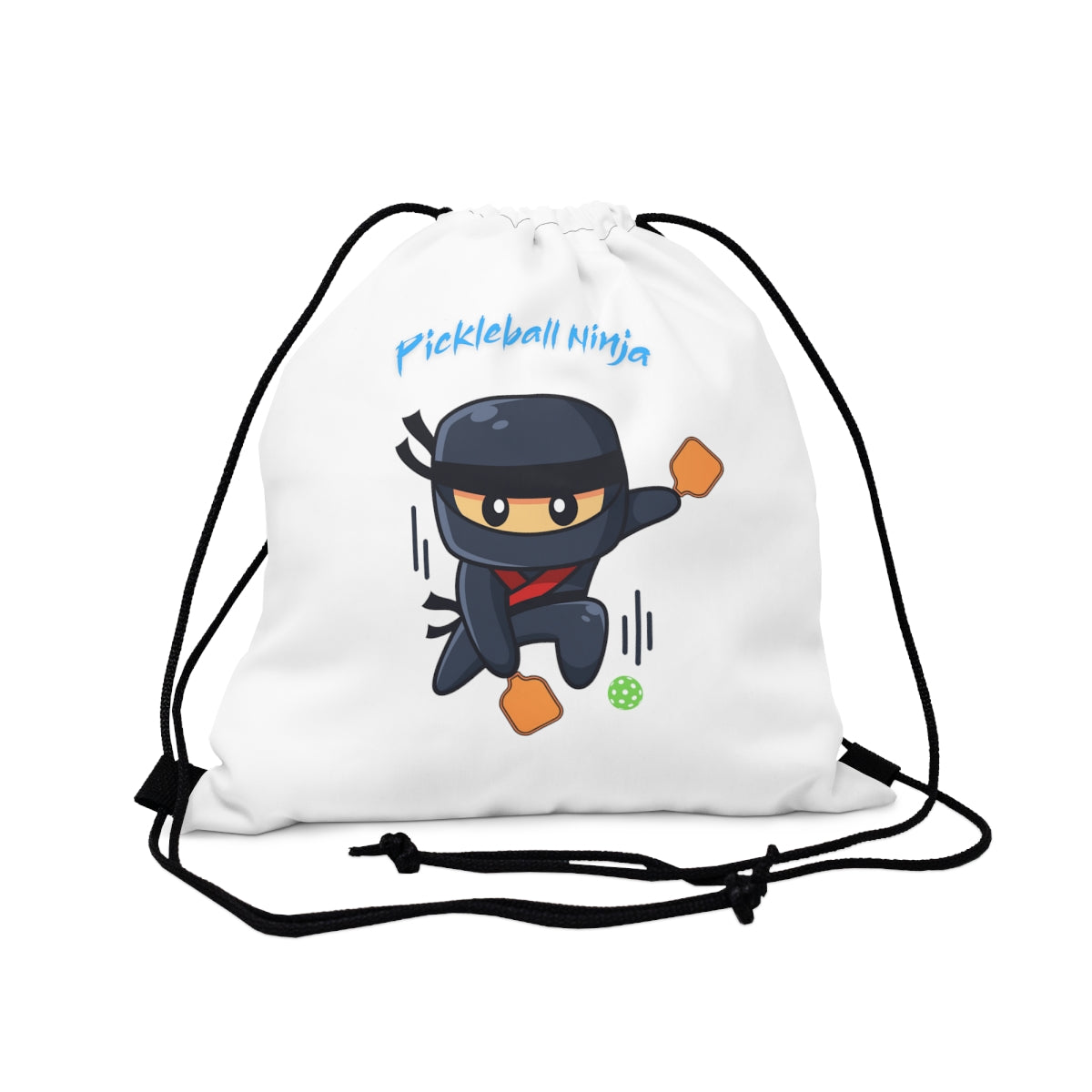 'Pickleball Ninja' Drawstring Bag