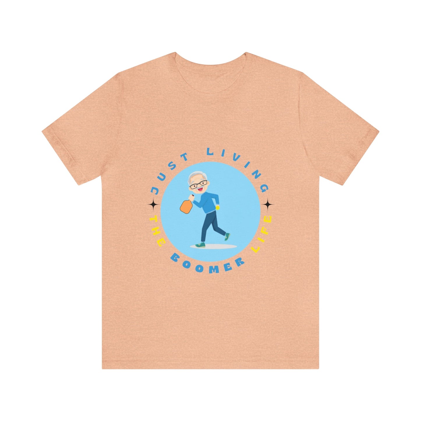 'Just Living The Boomer Life' Pickleball T-Shirt