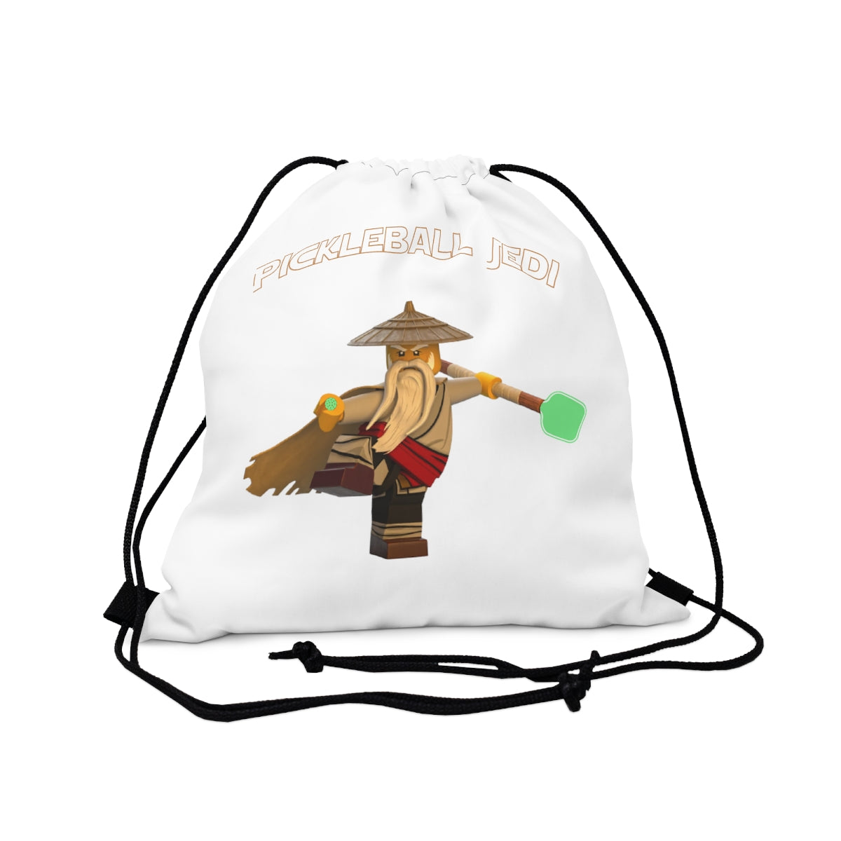 'Pickleball Jedi' Drawstring Bag