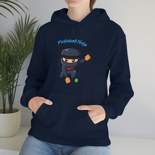 'Pickleball Ninja' Unisex Hooded Sweatshirt