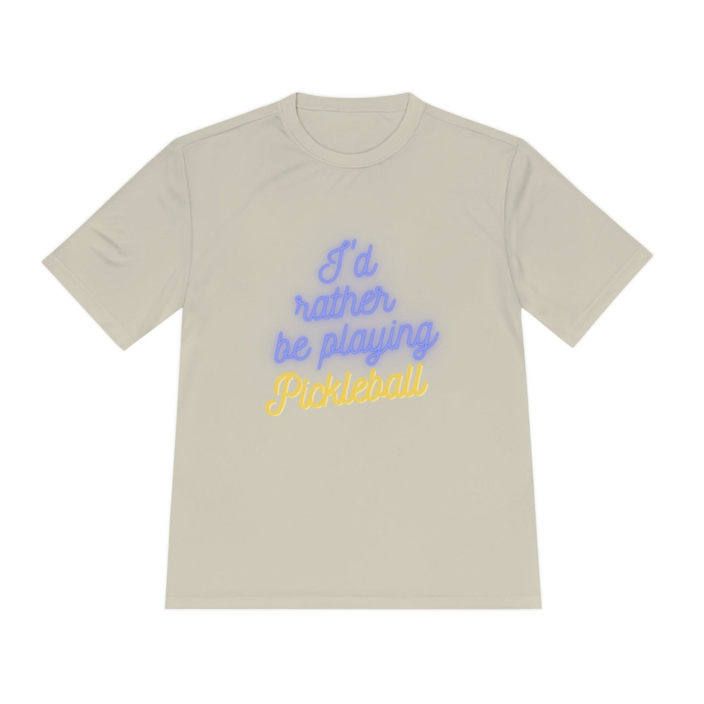 'I'd Rather Be Playing Pickleball' Dri Fit T-Shirt